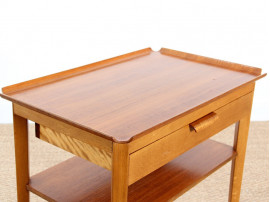 Petite table scandinave ou chevet (1958)