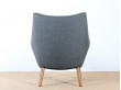 Fauteuil scandinave "Mama bear"