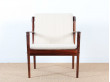 Pair of Scandinavian easy chairs in Rio rosewood, PJ56