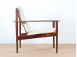 Pair of Scandinavian easy chairs in Rio rosewood, PJ56