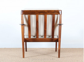 Pair of Scandinavian easy chairs in Rio rosewood, PJ56