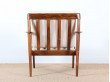 Pair of Scandinavian easy chairs in Rio rosewood, PJ56