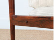 Pair of Scandinavian easy chairs in Rio rosewood, PJ56