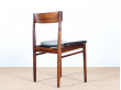 Set of 10 scandinavian chairs in Rio rosewood, model 39