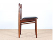 Set of 10 scandinavian chairs in Rio rosewood, model 39