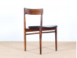 Set of 10 scandinavian chairs in Rio rosewood, model 39