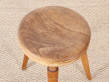Scandinavian tripod bar stool 