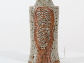 Tall ceramic lamp