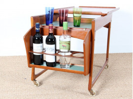 Scandinavian bar trolley