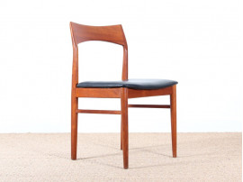 Set of 4 Scandinavian chairs in teak