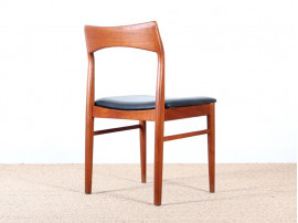 Set of 4 Scandinavian chairs in teak