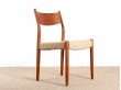 Set of 4 scandinavian teak chairs by Cees Braakman