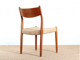 Set of 4 scandinavian teak chairs by Cees Braakman