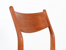 Set of 4 scandinavian teak chairs by Cees Braakman