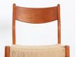 Set of 4 scandinavian teak chairs by Cees Braakman