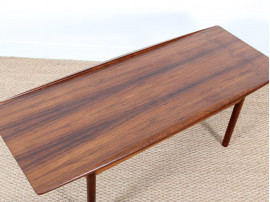 Table basse scandinave en palissandre de Rio GJ 106