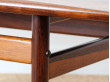 Scandinavian coffee table in Rio rosewood  GJ 106