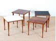 Ensemble de 4 tables basses scandinaves