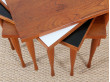 Ensemble de 4 tables basses scandinaves