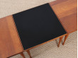 Ensemble de 4 tables basses scandinaves