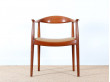 Paire de fauteuils scandinaves "The Chair" 