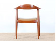 Paire de fauteuils scandinaves "The Chair" 