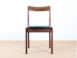 Set of 6 Scandinavian rosewood chairs