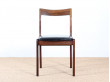 Set of 6 Scandinavian rosewood chairs