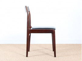 Set of 6 Scandinavian rosewood chairs