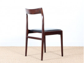 Set of 6 Scandinavian rosewood chairs