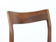 Set of 6 Scandinavian rosewood chairs