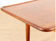 Scandinavian coffee table in oak and cane by Hans Wegner