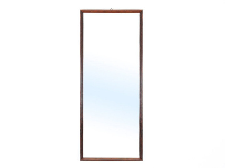 Scandinavian mirror in Rio rosewood