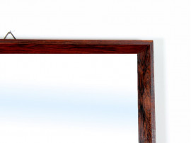 Scandinavian mirror in Rio rosewood