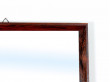 Scandinavian mirror in Rio rosewood