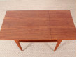 Scandinavian sewing table in teak