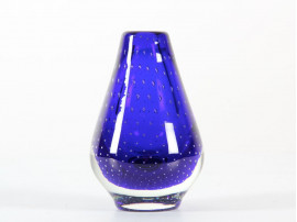 vase bleu Gunnel Nymann