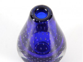 vase bleu Gunnel Nymann