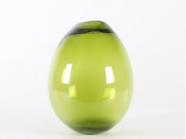 Scandinavian blown glass Drop vase