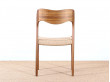 Mid-Century Modern danish chair model 71 by Niels O. Møller, new edition