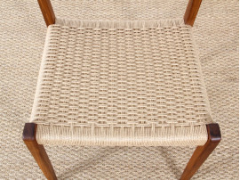 Mid-Century Modern danish chair model 71 by Niels O. Møller, new edition