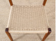 Mid-Century Modern danish chair model 71 by Niels O. Møller, new edition