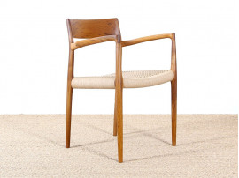 Mid modern scandinavian armchair  model 57 by Niels O. Møller, new edition