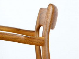 Mid modern scandinavian armchair  model 57 by Niels O. Møller, new edition