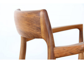 Mid modern scandinavian armchair  model 57 by Niels O. Møller, new edition