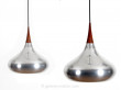 Pendant Orient in aluminium 16 cm (1963)