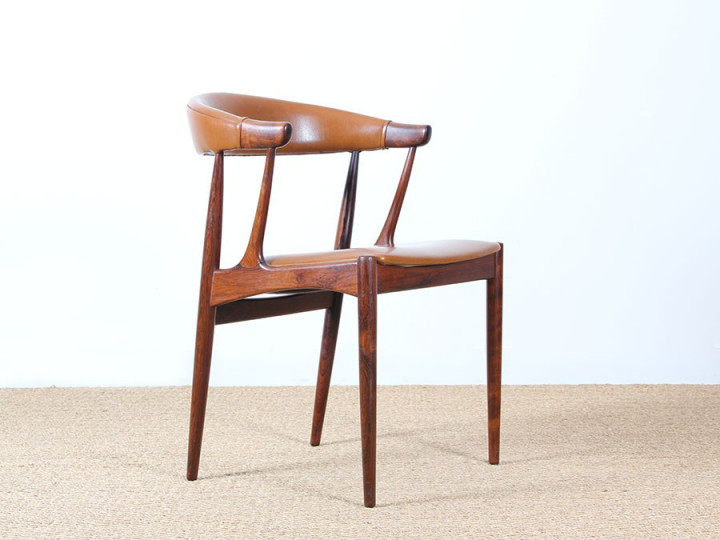 Scandinavian armchair in rosewood