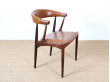 Scandinavian armchair in rosewood