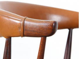 Scandinavian armchair in rosewood