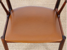 Scandinavian armchair in rosewood